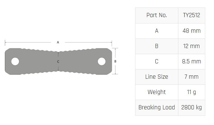 Tylaska DB12 Dogbone (Aluminum)