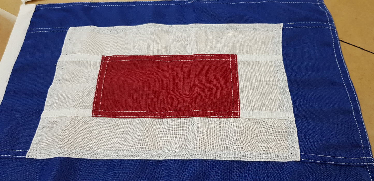 Whiskey Code Flag ''W''