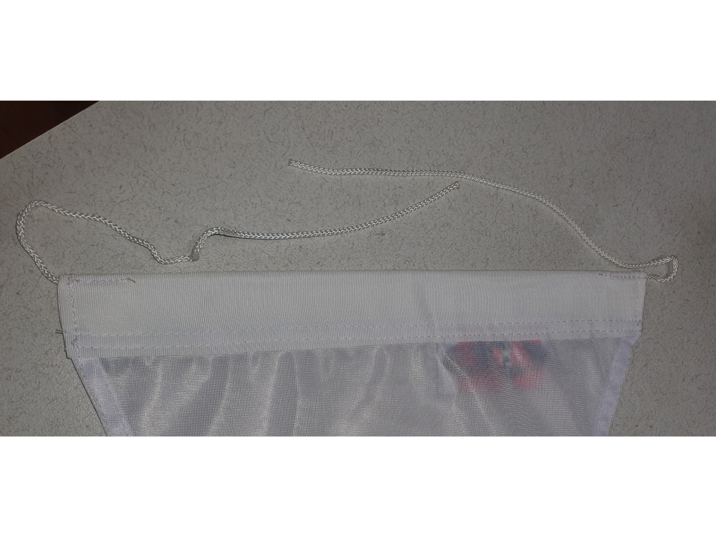 Header with tail and tail finish