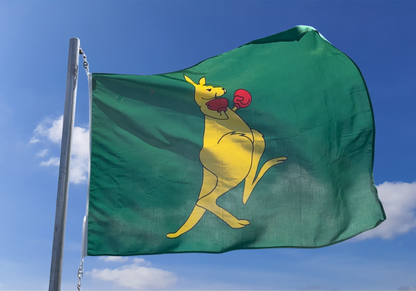 Harry West Flags Boxing Kangaroo Flag