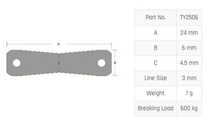 Tylaska DB6 Dogbone (Aluminum)