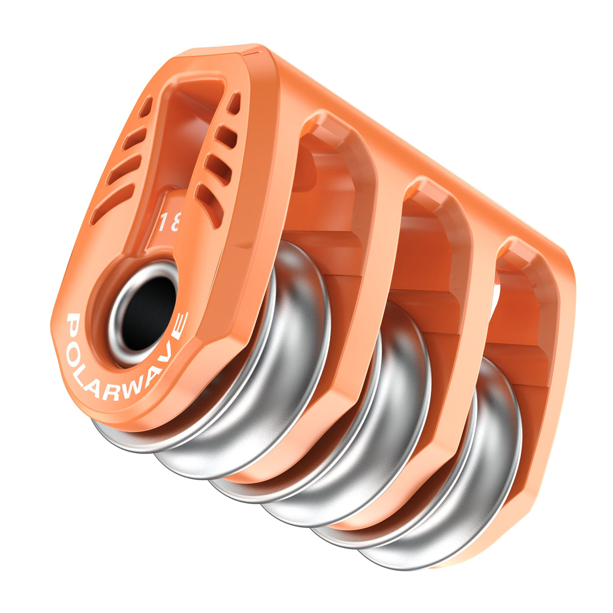 High-Load Triple Block 18mm - Orange - PolarWave