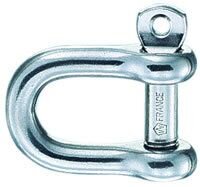 Captive pin D Shackle